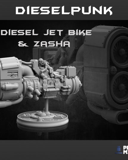 Diesel Bike & Rider - Dieselpunk Collection