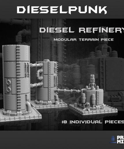 Diesel Oil Refinery - Dieselpunk Collection