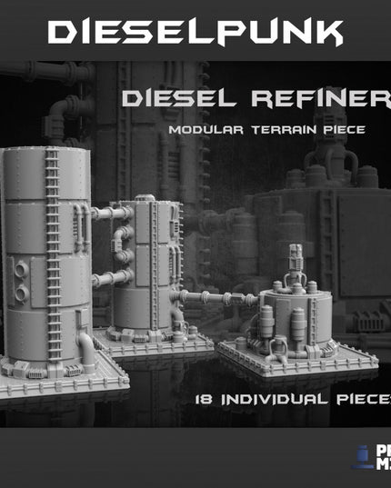 Diesel Oil Refinery - Dieselpunk Collection
