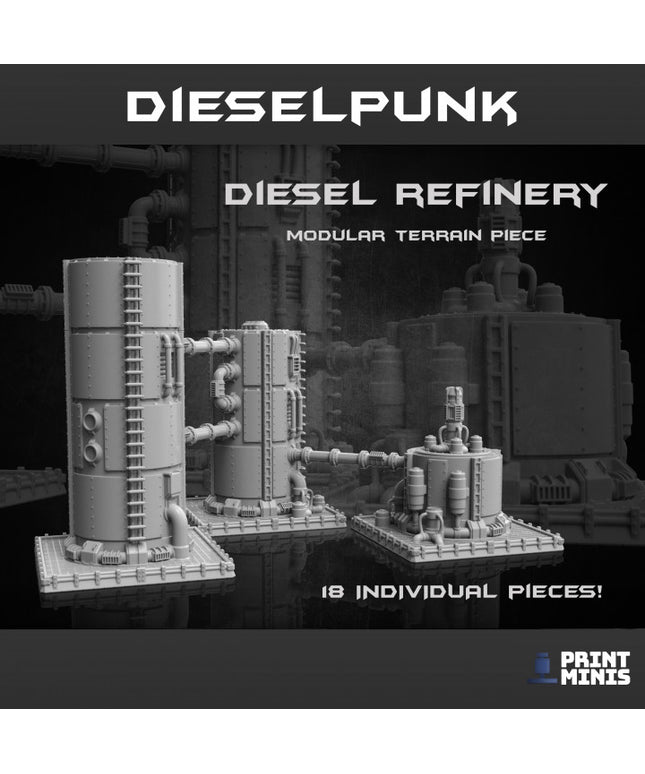 Diesel Oil Refinery - Dieselpunk Collection