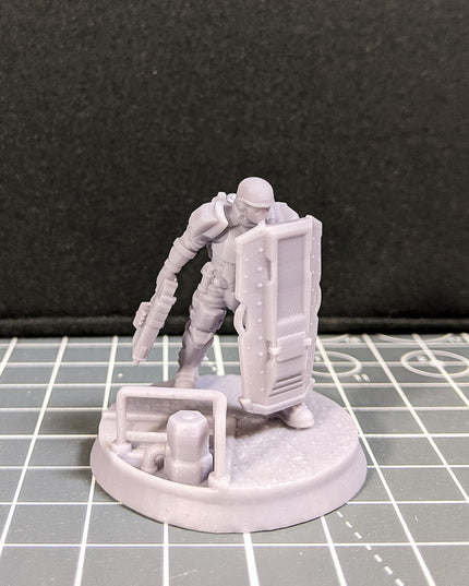 Industrial Bases - 22 miniatures - Dieselpunk Collection