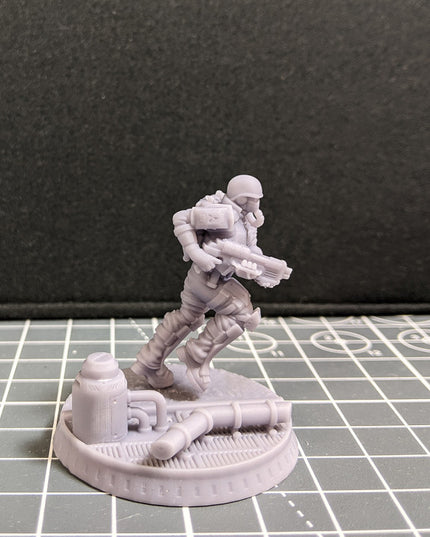 Industrial Bases - 22 miniatures - Dieselpunk Collection