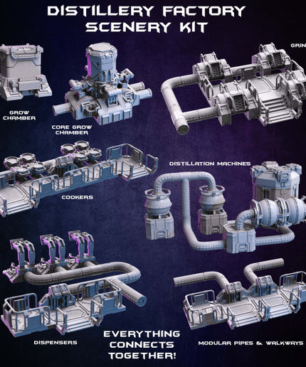 The Distillery Factory Terrain Kit