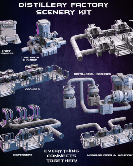 The Distillery Factory Terrain Kit