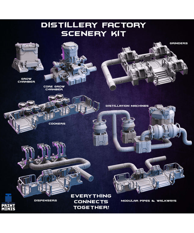 The Distillery Factory Terrain Kit