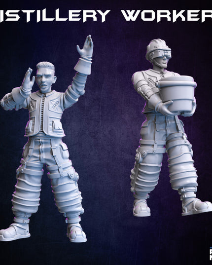 Distillery Workers (modular) - Distillery Collection