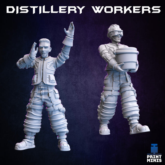 Distillery Workers (modular) - Distillery Collection