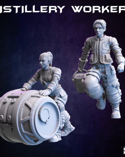 Distillery Workers (modular) - Distillery Collection
