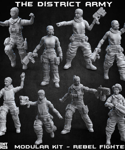 The District Army - 41 piece modular kit - Doomsday Collection