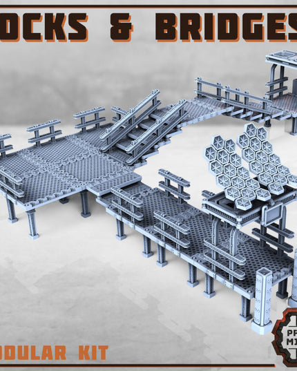 Bridges & Docks Terrain Kit