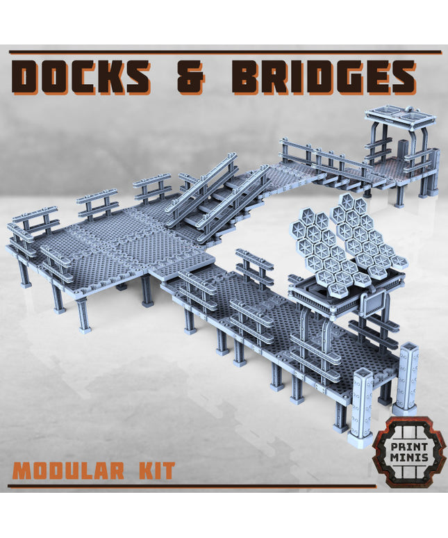 Bridges & Docks Terrain Kit