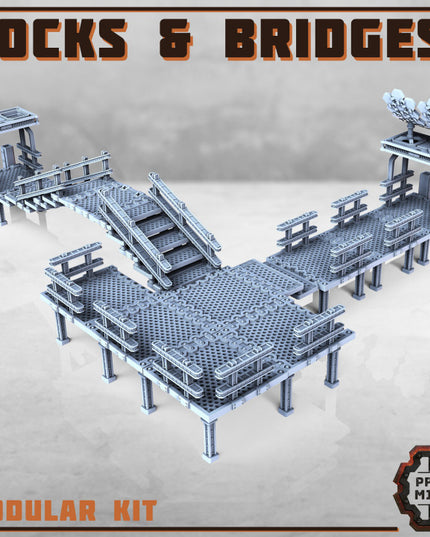 Bridges & Docks Terrain Kit