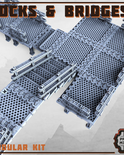 Bridges & Docks Terrain Kit