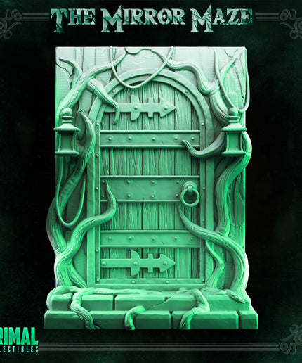 Trapdoor & Wooden door - THE MIRROR MAZE - MASTERS OF DUNGEONS QUEST