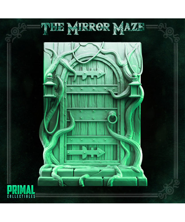 Trapdoor & Wooden door - THE MIRROR MAZE - MASTERS OF DUNGEONS QUEST