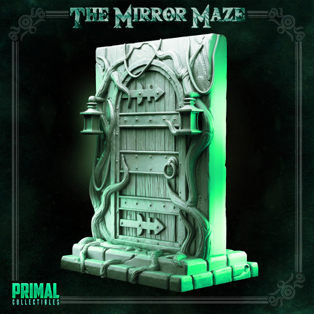 6 miniatures - 32mm - Complete furniture RPG elves expansion game - THE MIRROR MAZE - MASTERS OF DUNGEONS QUEST