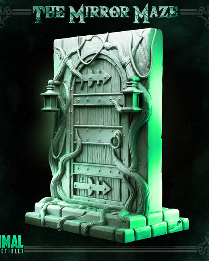 Trapdoor & Wooden door - THE MIRROR MAZE - MASTERS OF DUNGEONS QUEST