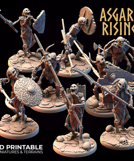DRAUGR: Undead Skeleton Infantry