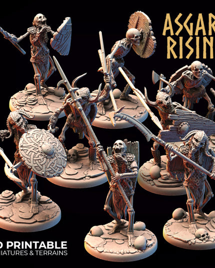 DRAUGR: Undead Skeleton Infantry