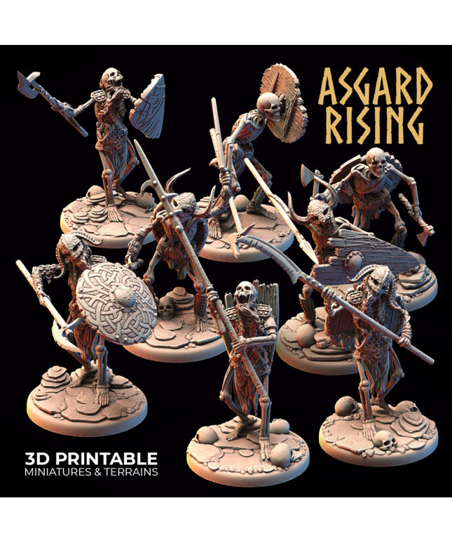 DRAUGR: Undead Skeleton Infantry