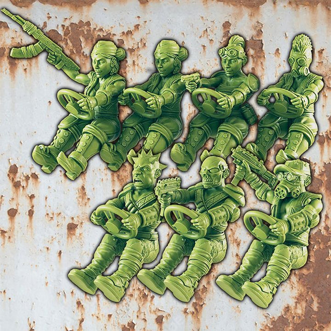 Wasteland 3 Buggies and 14 Drivers