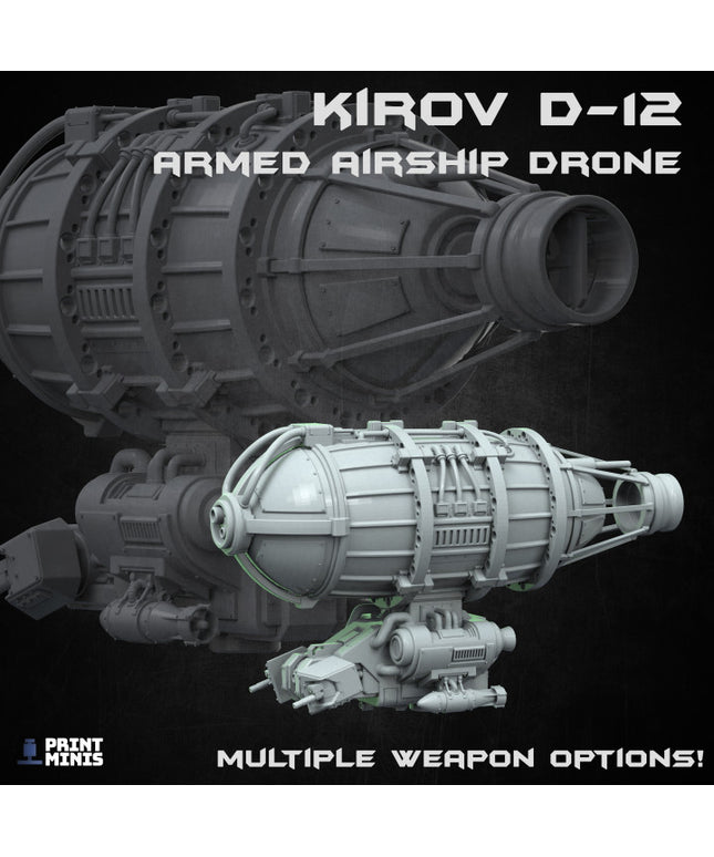 Kirov Dieselpunk Airship - The Iron Guard Collection