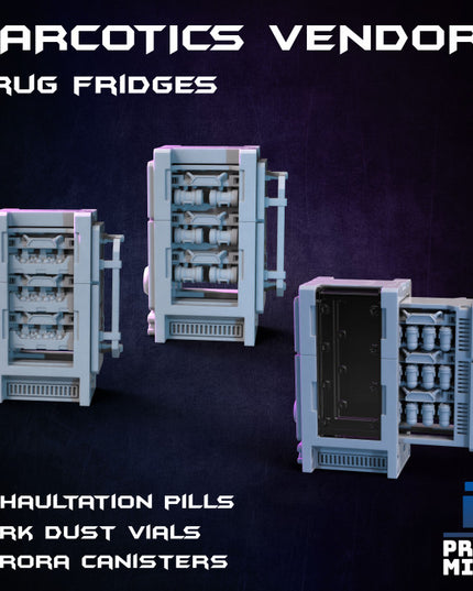 Narcotics Store - Scenery Kit - Night Market Collection