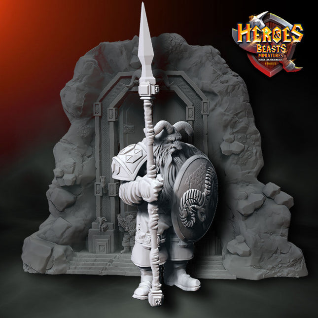 DWARF STANDING PIKEMAN