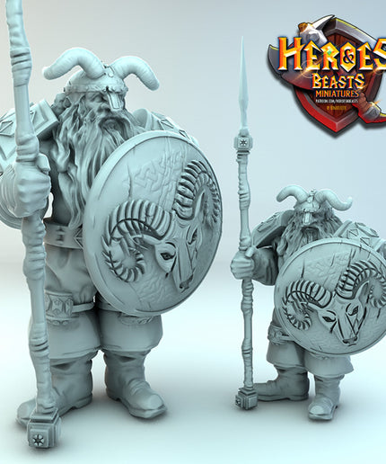 DWARF STANDING PIKEMAN