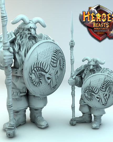 DWARF STANDING PIKEMAN