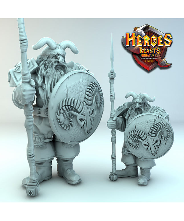 DWARF STANDING PIKEMAN