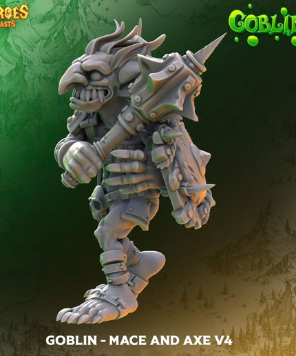goblin - mace and axe v4
