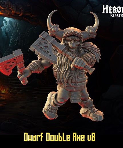 dwarf double axe v8