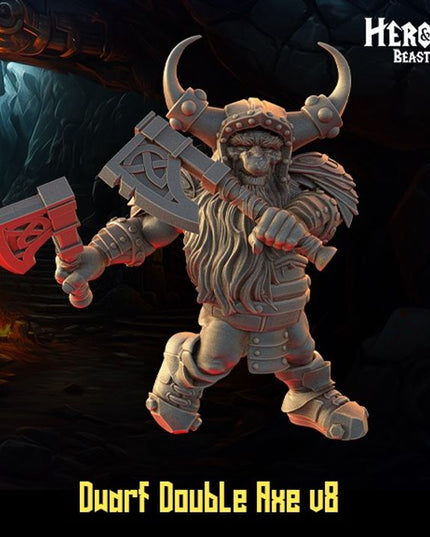 dwarf double axe v8