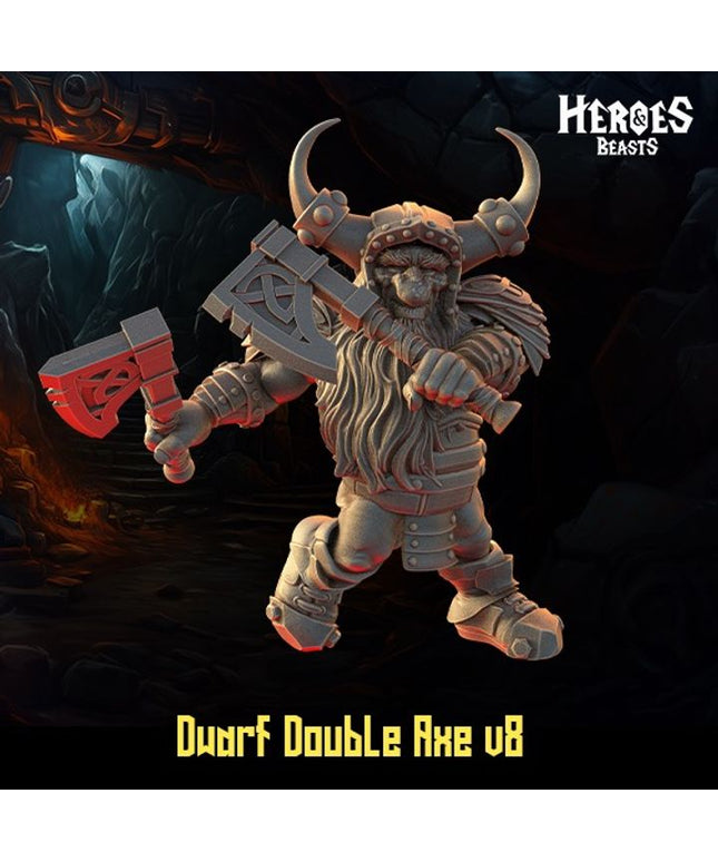 dwarf double axe v8