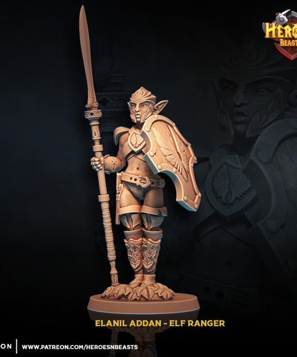 Elanil Addan - elf ranger