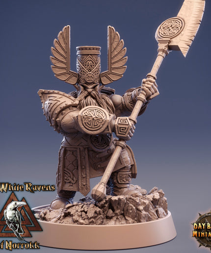 Elder Thane Rauban Slicer - The White Ravens of Norrokk