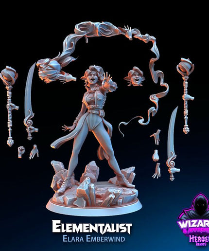 Female elf Elementalsit