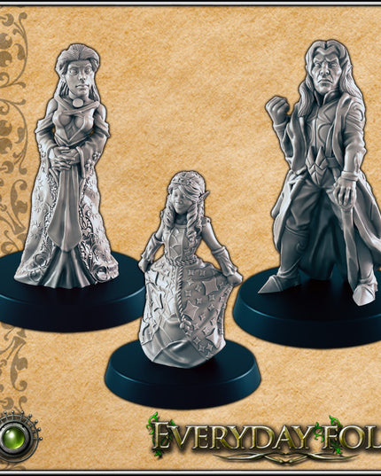 Everyday Folk / Elven Nobility