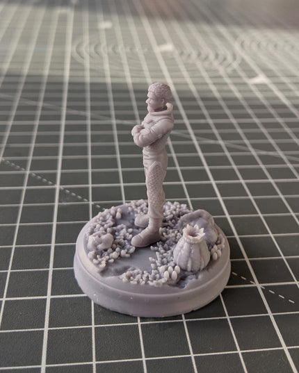 Emir Dhar Character - Space Pilot - Pioneer Collection