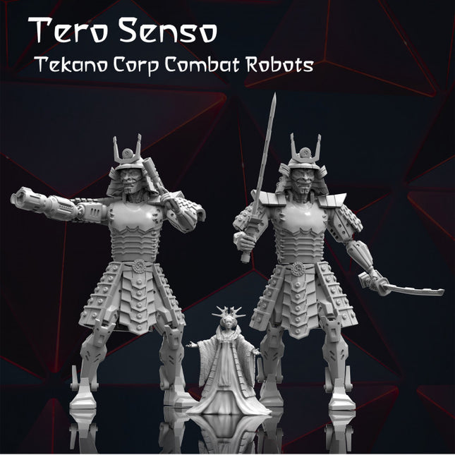 Tekano Corp Collection - robots & capitalism dominate in New Japan!