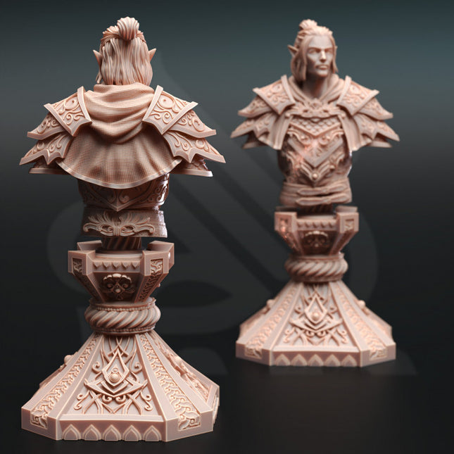 BUST Elven Monster Hunter Ranger - Ervion ro Estel