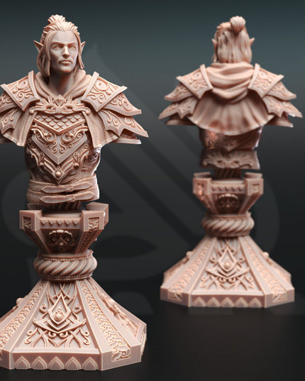 BUST Elven Monster Hunter Ranger - Ervion ro Estel
