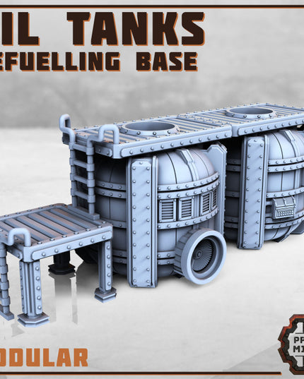 Etheum Oil Tanks - Refuelling Base
