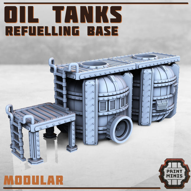 Etheum Oil Tanks - Refuelling Base