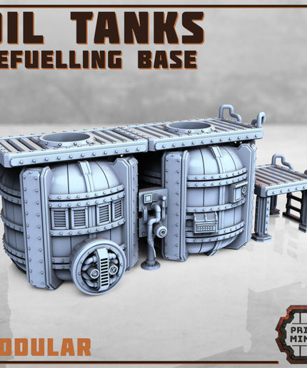 Etheum Oil Tanks - Refuelling Base