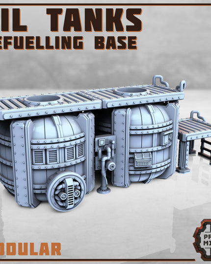 Etheum Oil Tanks - Refuelling Base