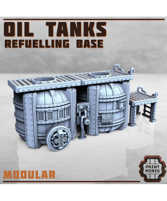 Etheum Oil Tanks - Refuelling Base