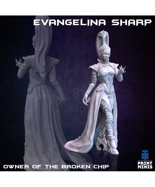 Evangelina Sharp - Broken Chip Collection