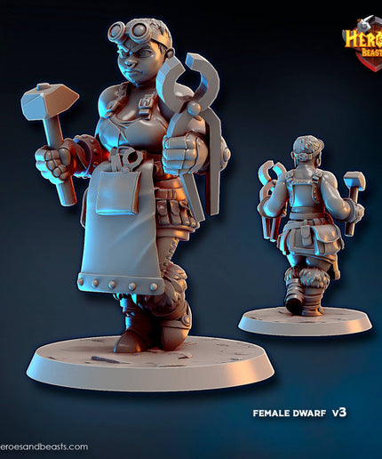 female dwarf blacksmith v3